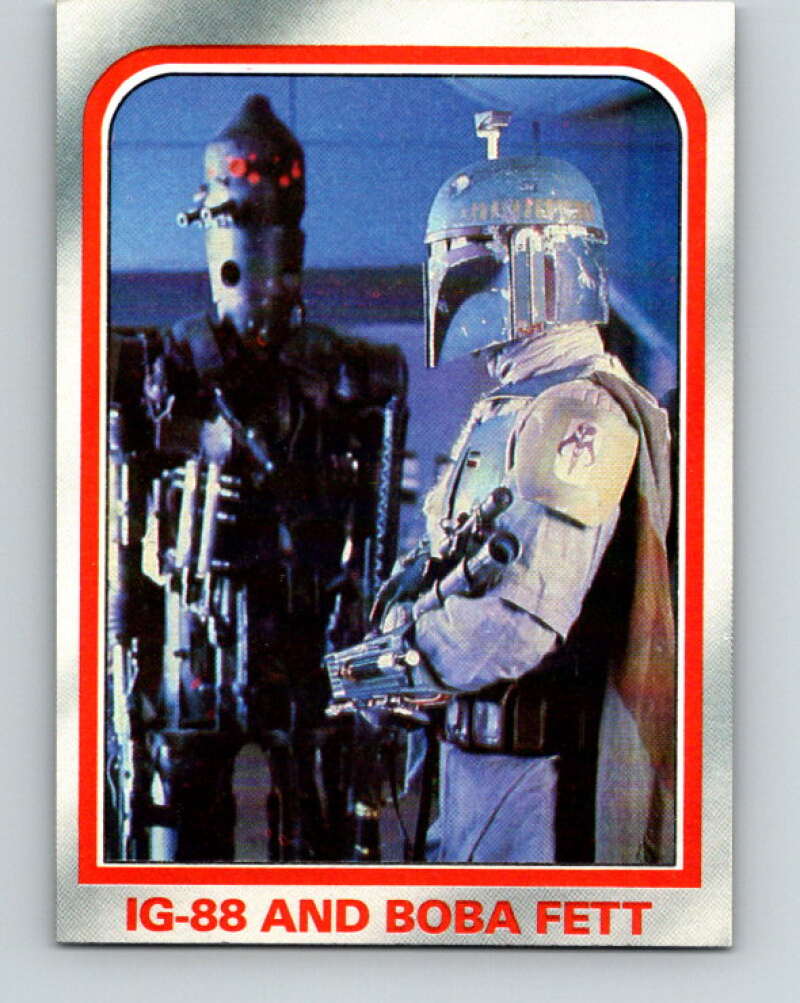 1980 Topps The Empire Strikes Back #75 IG-88 and Boba Fett V43463