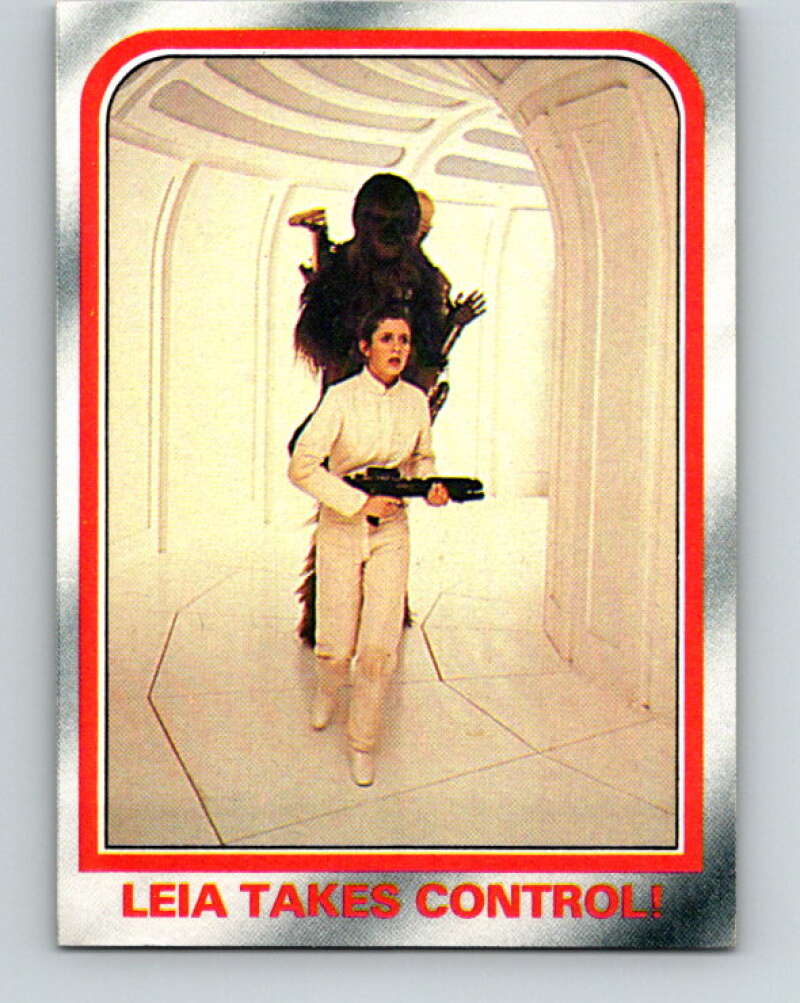 1980 Topps The Empire Strikes Back #110 Leia Takes Control! V43526