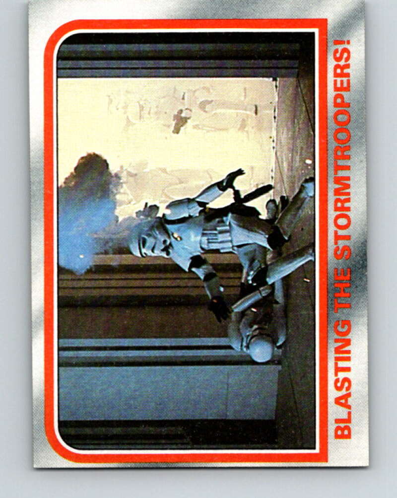 1980 Topps The Empire Strikes Back #111 Blasting the Stormtroopers! V43530