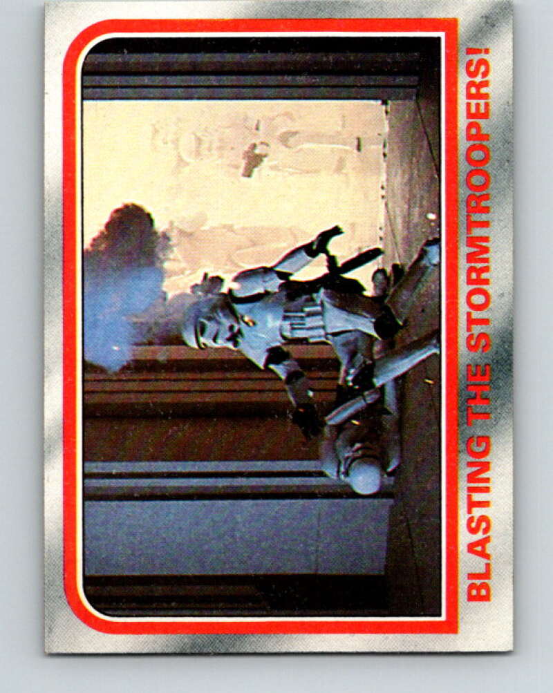 1980 Topps The Empire Strikes Back #111 Blasting the Stormtroopers! V43531