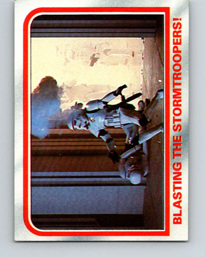 1980 Topps The Empire Strikes Back #111 Blasting the Stormtroopers! V43532