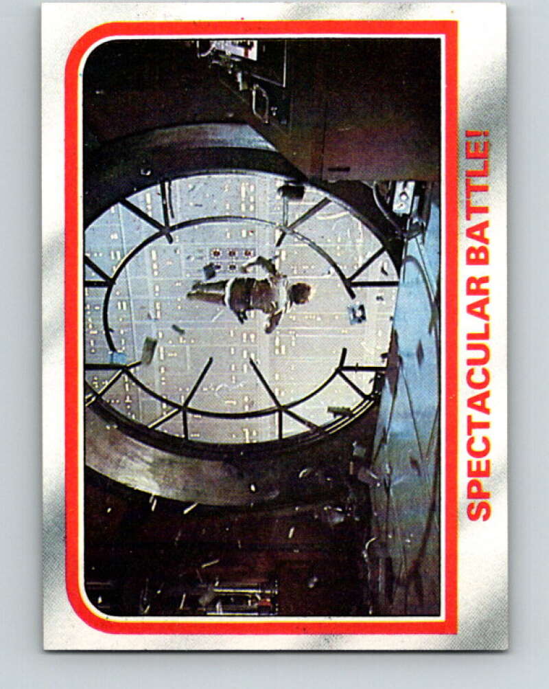 1980 Topps The Empire Strikes Back #113 Spectacular Battle! V43536