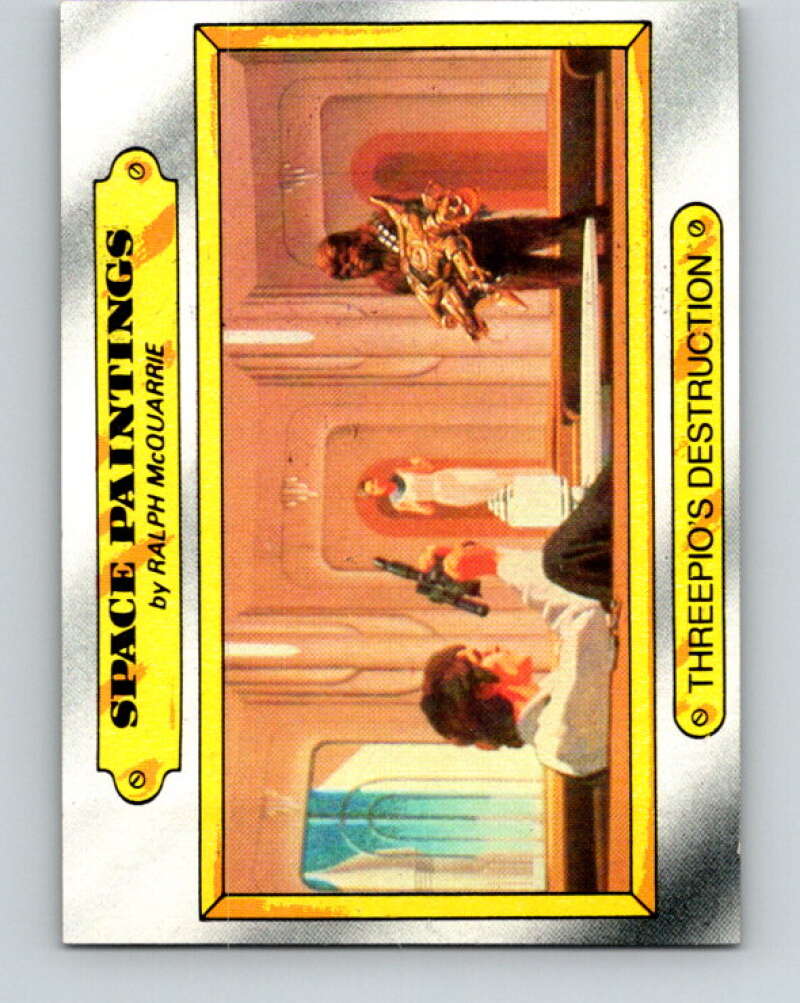 1980 Topps The Empire Strikes Back #126 Threepio's Destruction V43570