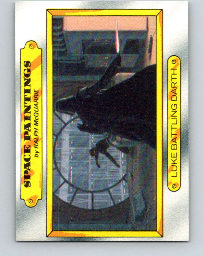 1980 Topps The Empire Strikes Back #127 Luke Battling Darth V43572
