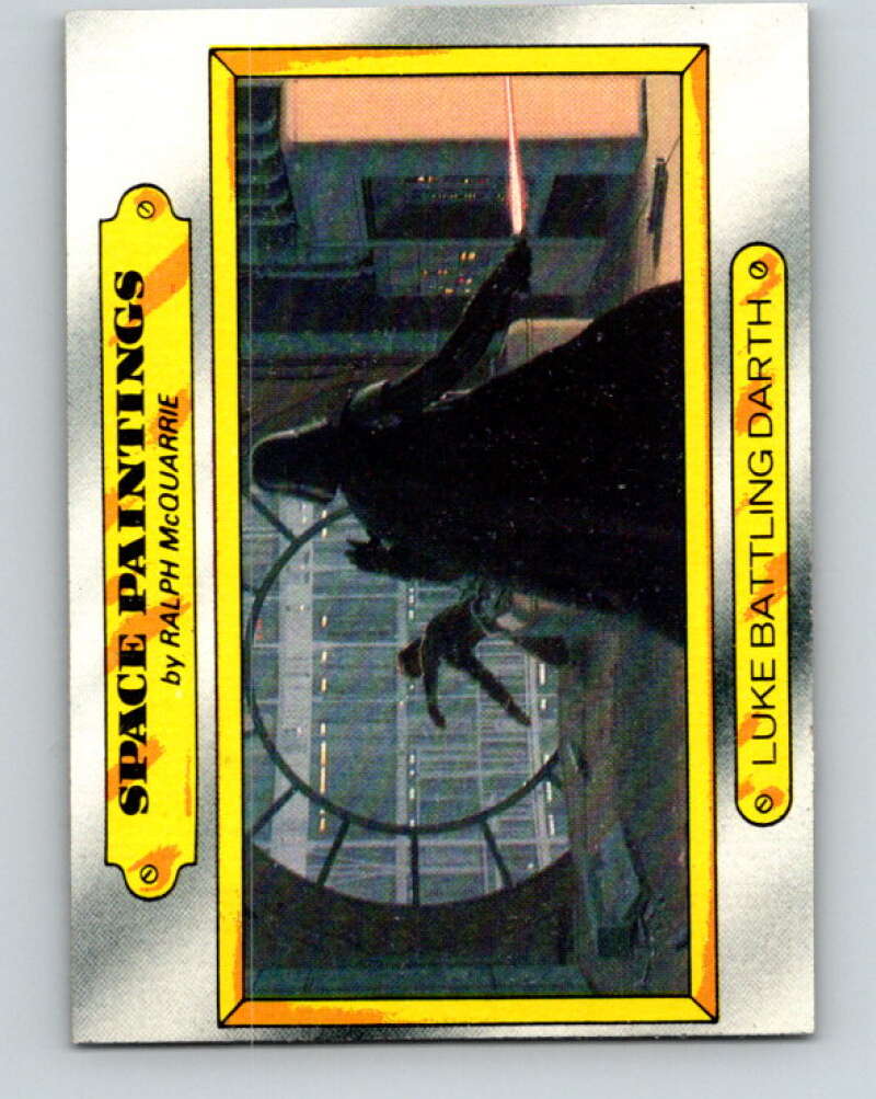 1980 Topps The Empire Strikes Back #127 Luke Battling Darth V43573