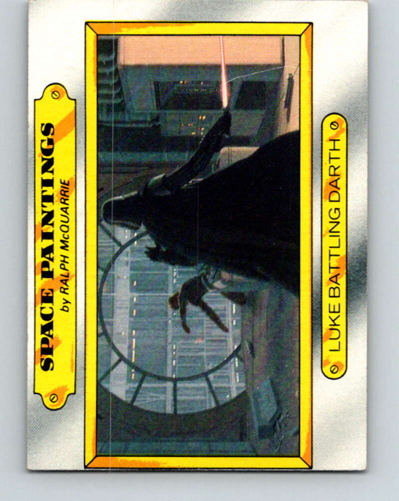1980 Topps The Empire Strikes Back #127 Luke Battling Darth V43575