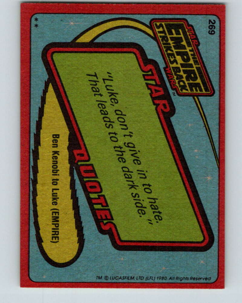 1980 Topps The Empire Strikes Back #269 C-3PO V43610