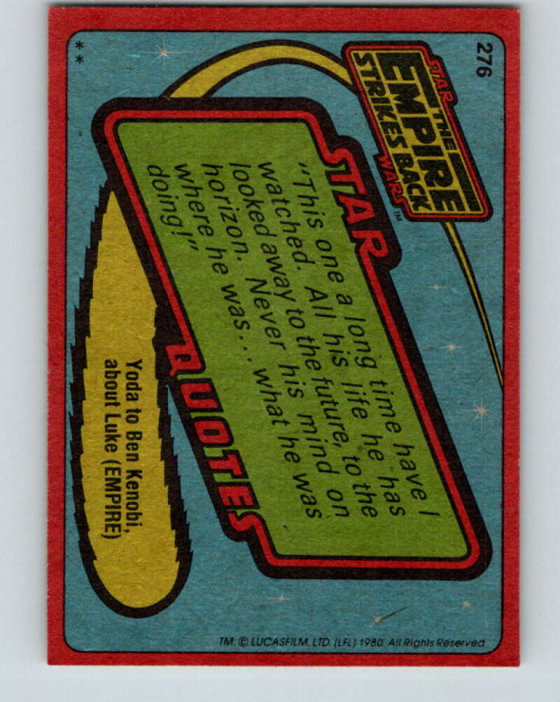 1980 Topps The Empire Strikes Back #276 IG-88 V43647