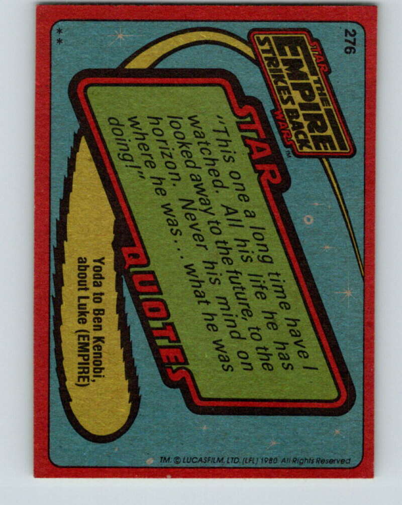 1980 Topps The Empire Strikes Back #276 IG-88 V43650