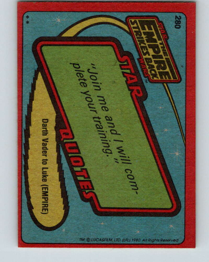 1980 Topps The Empire Strikes Back #280 Stormtrooper V43673