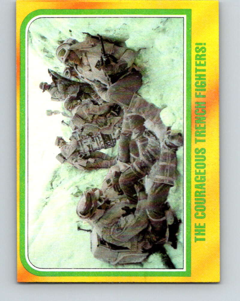 1981 Topps The Empire Strikes Back #283 Courageous Trench Fighters! V43685