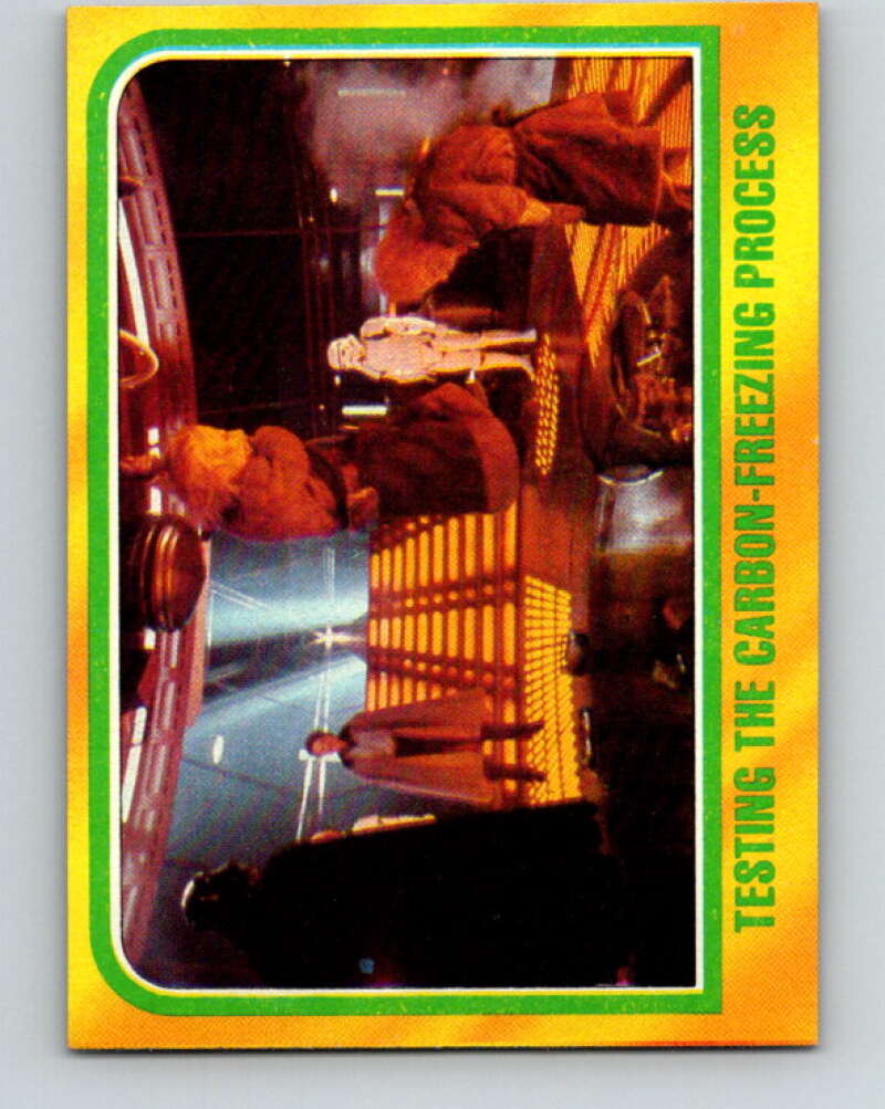 1981 Topps The Empire Strikes Back #288 Testing Carbon-Freezing V43719