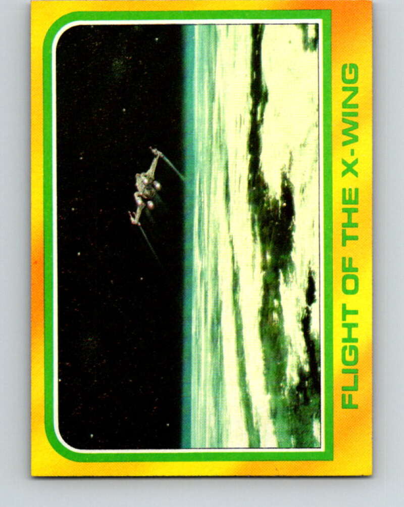 1980 Topps The Empire Strikes Back #289 Flight of the X-Wing V43726