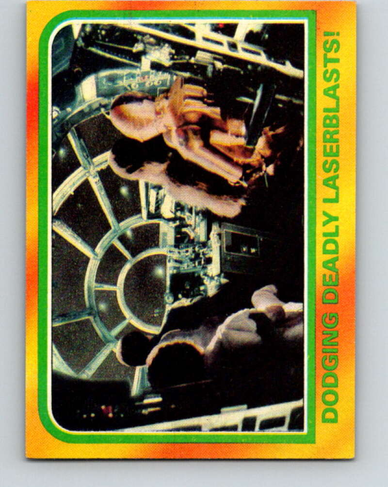 1980 Topps The Empire Strikes Back #290 Dodging Deadly Lasterblasts! V43731