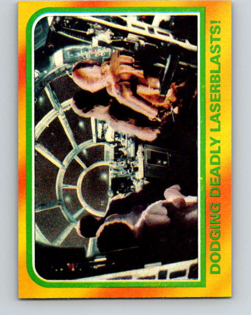 1980 Topps The Empire Strikes Back #290 Dodging Deadly Lasterblasts! V43736