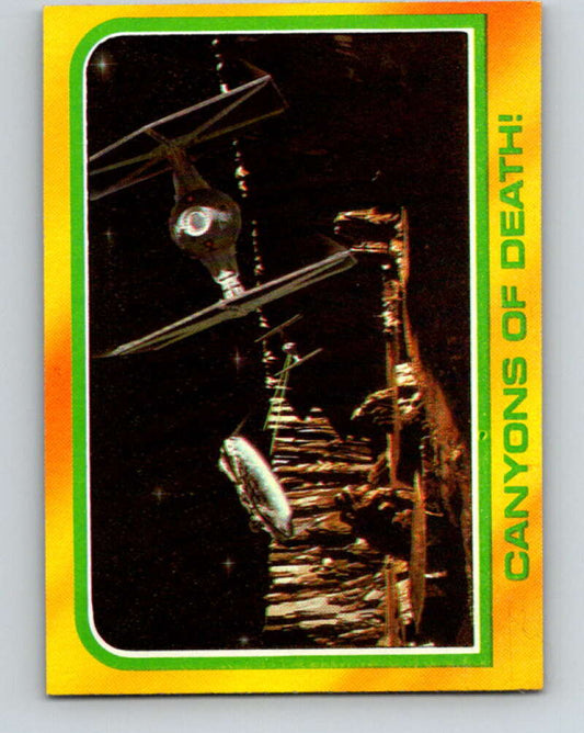 1980 Topps The Empire Strikes Back #292 Canyons of Death!   V43741
