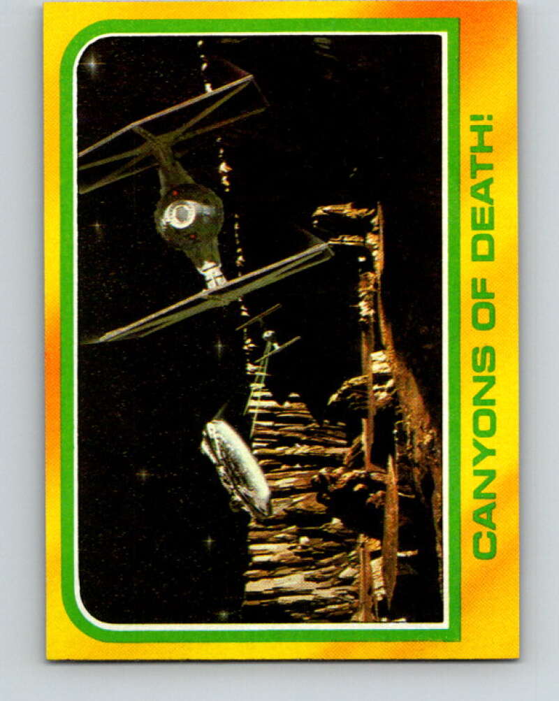 1980 Topps The Empire Strikes Back #292 Canyons of Death! V43742