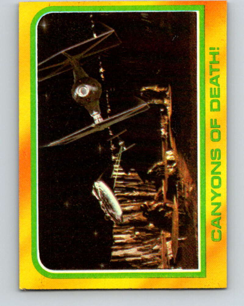 1980 Topps The Empire Strikes Back #292 Canyons of Death! V43743