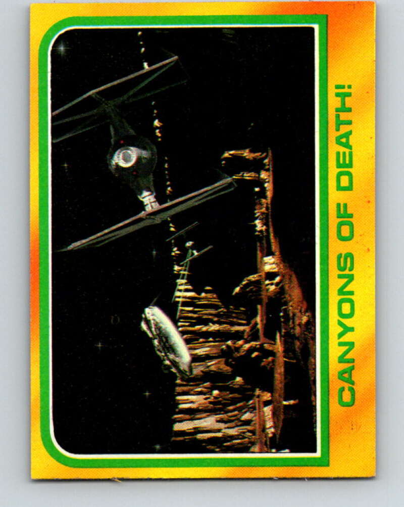 1980 Topps The Empire Strikes Back #292 Canyons of Death! V43744