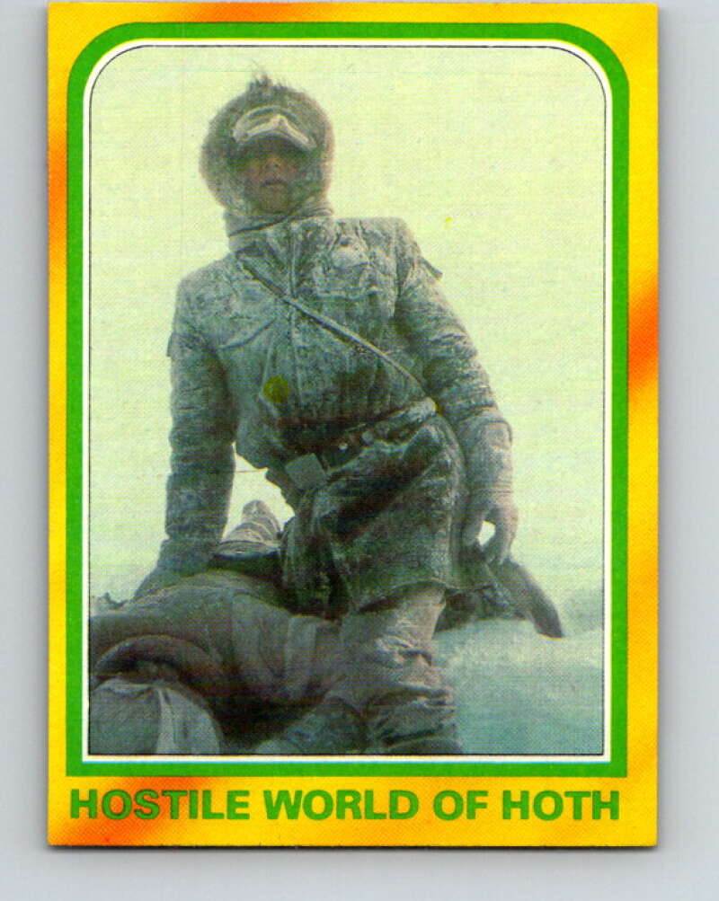 1980 Topps The Empire Strikes Back #299 Hostile World of Hoth V43781
