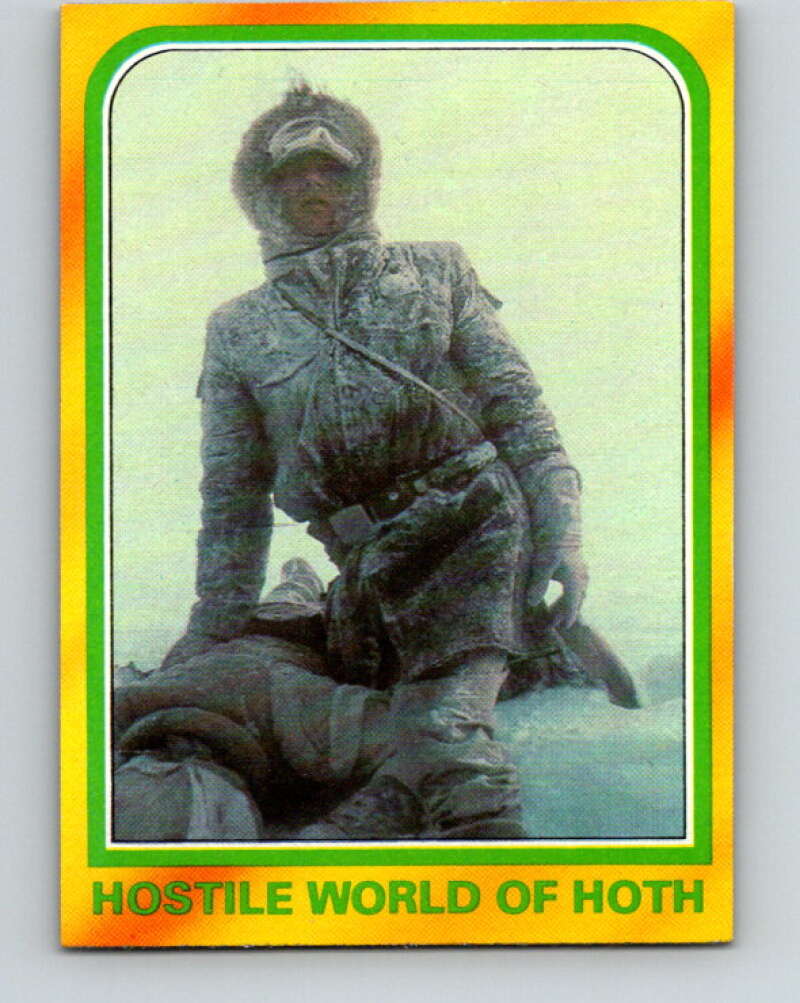 1980 Topps The Empire Strikes Back #299 Hostile World of Hoth V43783