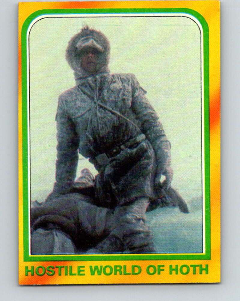 1980 Topps The Empire Strikes Back #299 Hostile World of Hoth V43786
