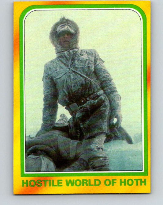 1980 Topps The Empire Strikes Back #299 Hostile World of Hoth   V43787