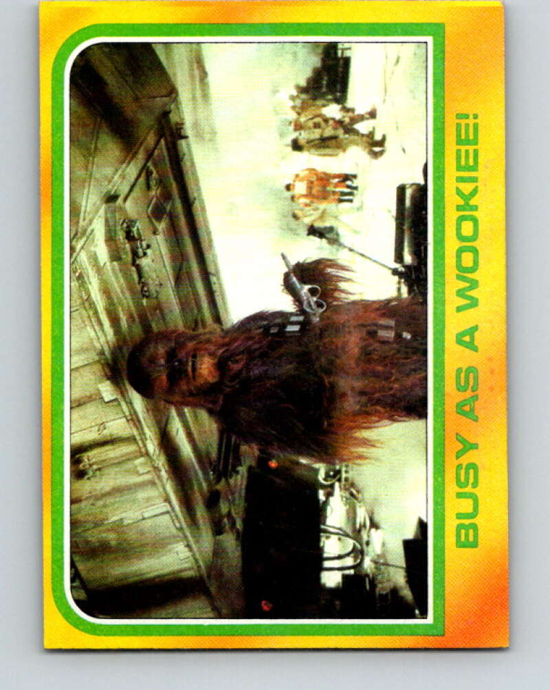 1980 Topps The Empire Strikes Back #306 Busy as a Wookiee! V43819