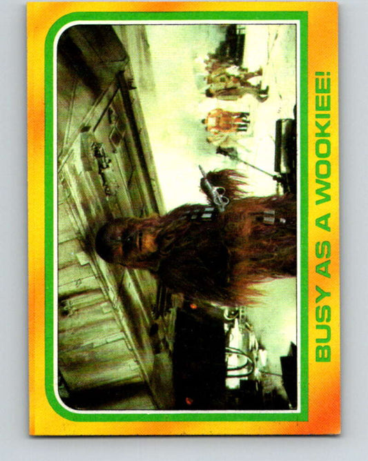 1980 Topps The Empire Strikes Back #306 Busy as a Wookiee!   V43822