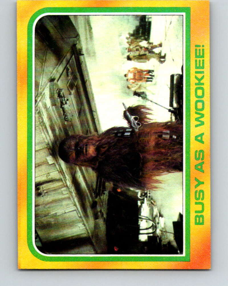 1980 Topps The Empire Strikes Back #306 Busy as a Wookiee! V43825
