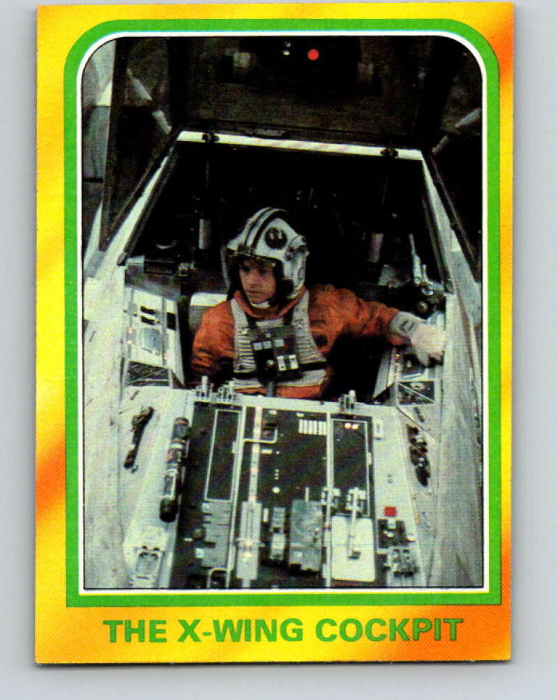 1980 Topps The Empire Strikes Back #314 The X-Wing Cockpit V43867