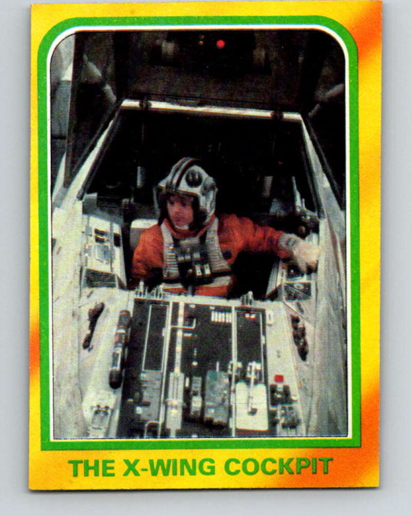 1980 Topps The Empire Strikes Back #314 The X-Wing Cockpit V43868