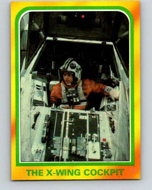 1980 Topps The Empire Strikes Back #314 The X-Wing Cockpit   V43870