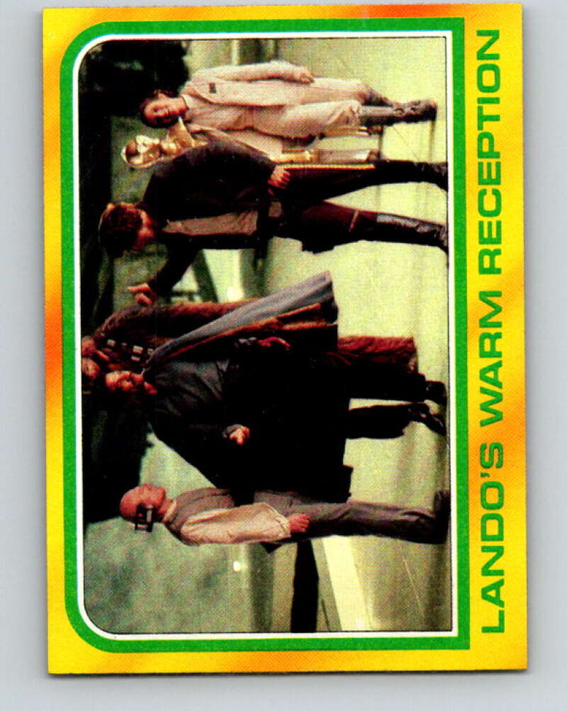 1980 Topps The Empire Strikes Back #321 Lando's Warm Reception V43905