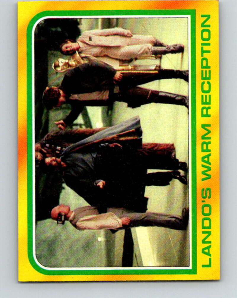 1980 Topps The Empire Strikes Back #321 Lando's Warm Reception V43906
