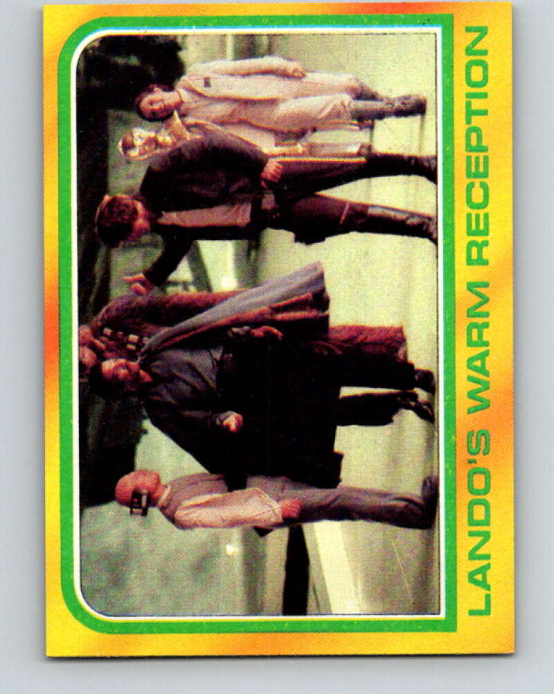 1980 Topps The Empire Strikes Back #321 Lando's Warm Reception V43909