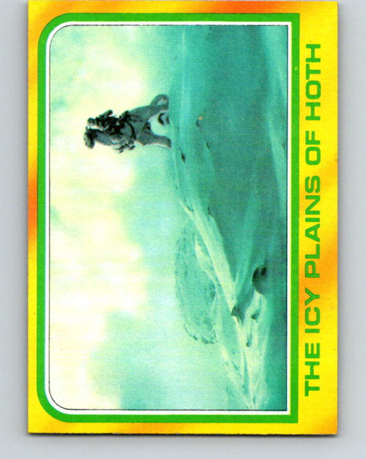 1980 Topps The Empire Strikes Back #325 The Icy Plains of Hoth   V43927