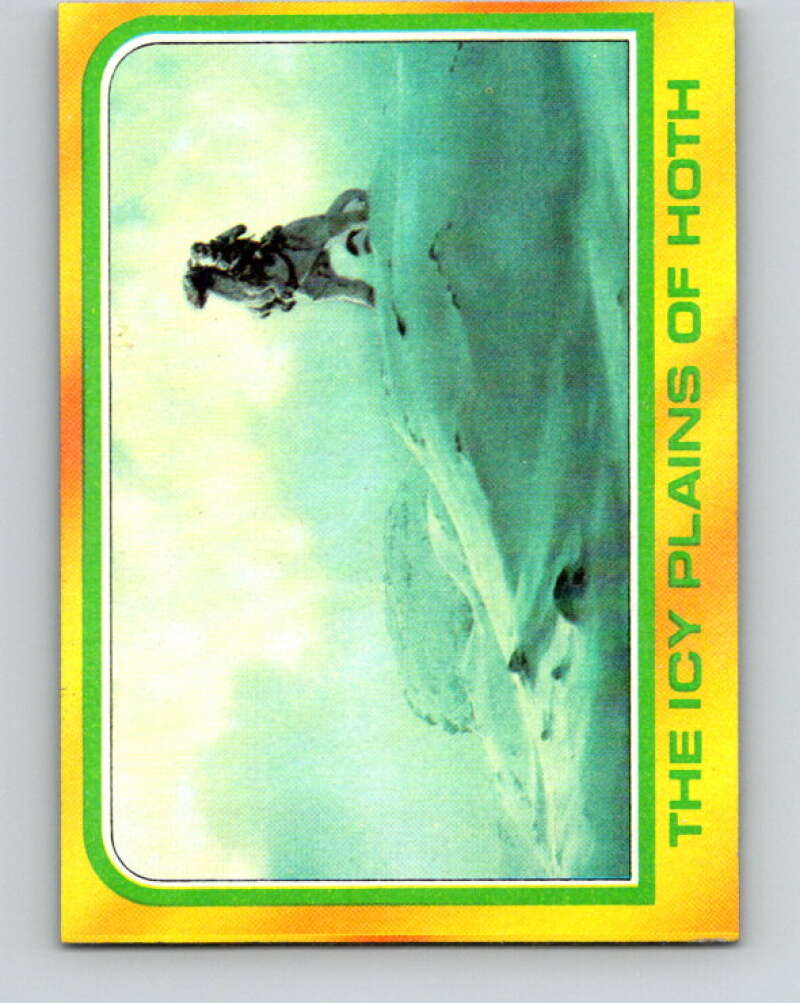 1980 Topps The Empire Strikes Back #325 The Icy Plains of Hoth V43929