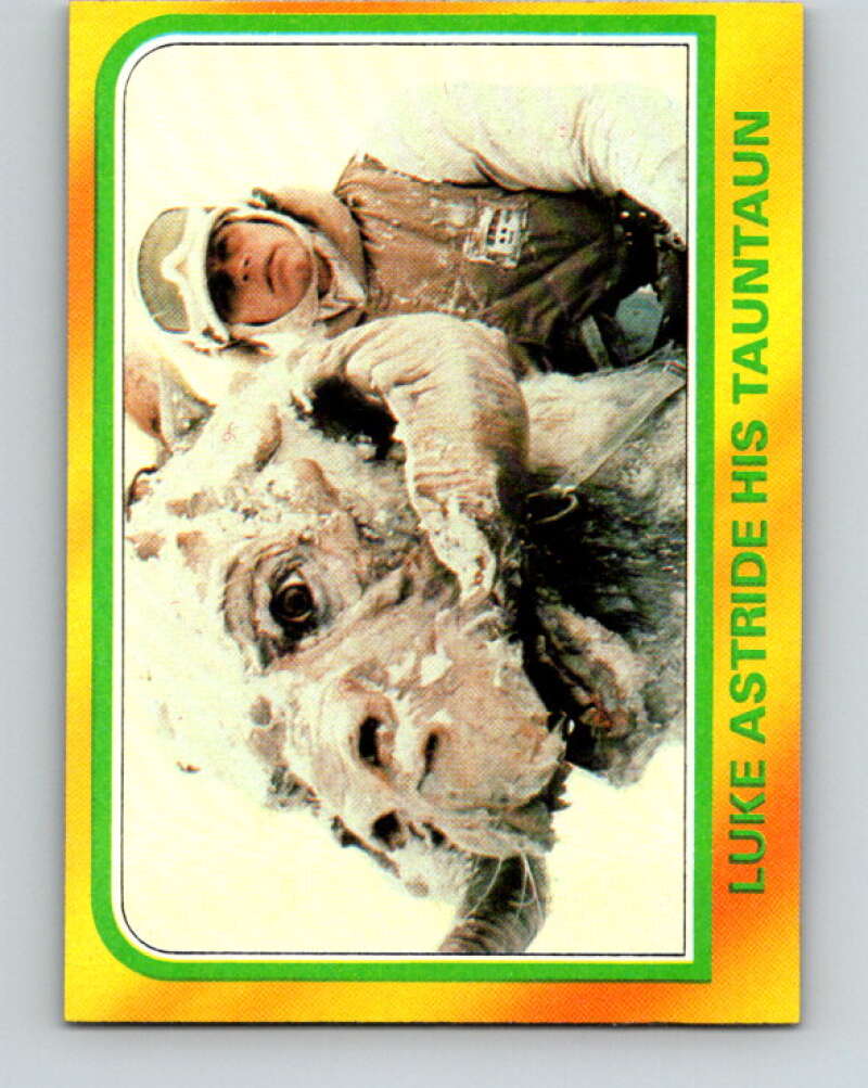 1980 Topps The Empire Strikes Back #326 Luke Astride His Tauntaun V43930