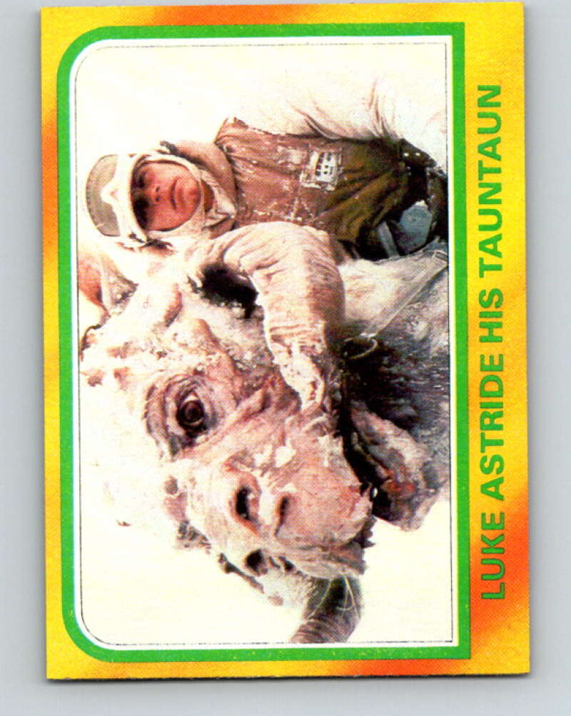 1980 Topps The Empire Strikes Back #326 Luke Astride His Tauntaun V43936