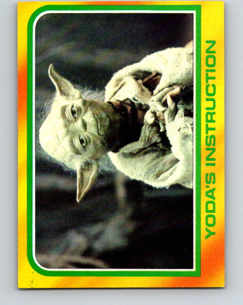 1980 Topps The Empire Strikes Back #331 Yoda's Instruction V43959