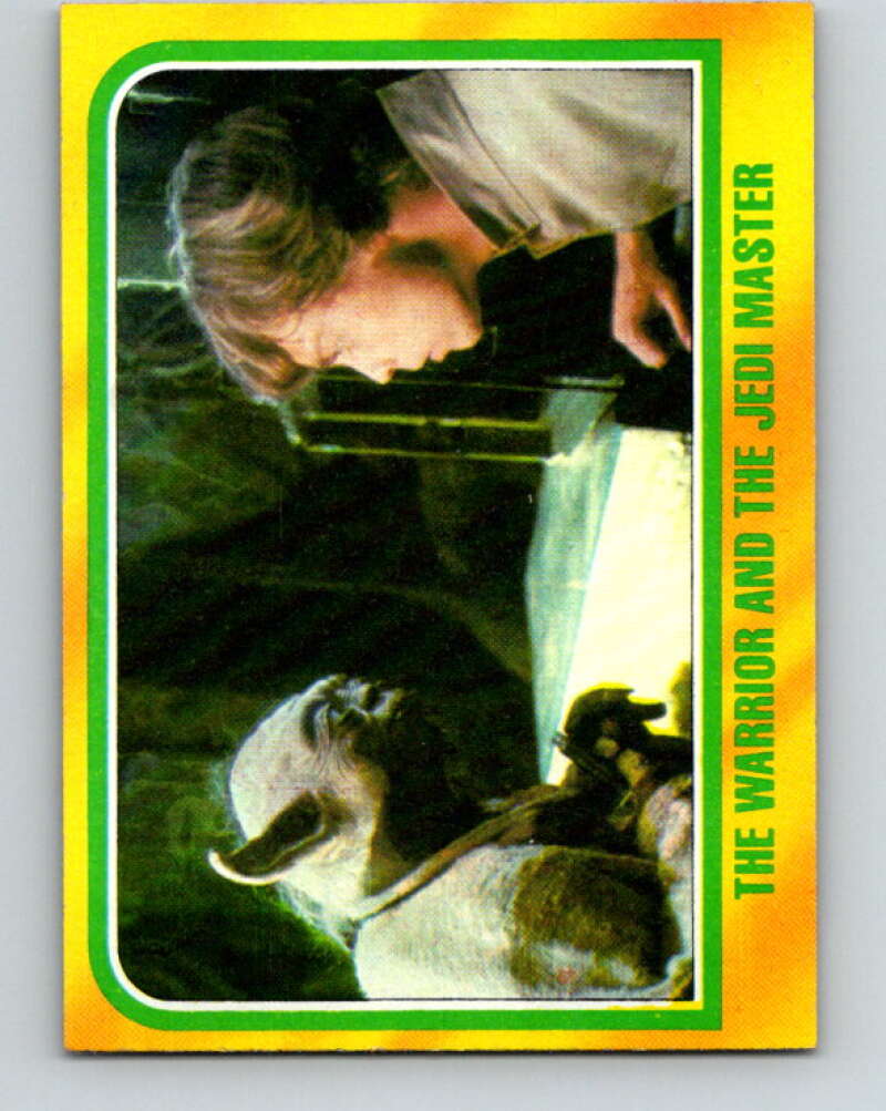 1980 Topps The Empire Strikes Back #332 The Warrior and the Jedi Master V43967