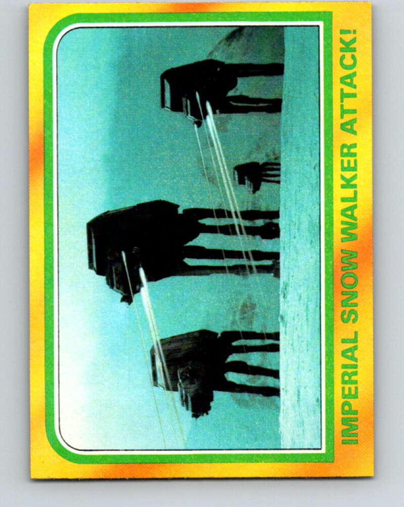 1980 Topps The Empire Strikes Back #333 Imperial Snow Walker Attack! V43969