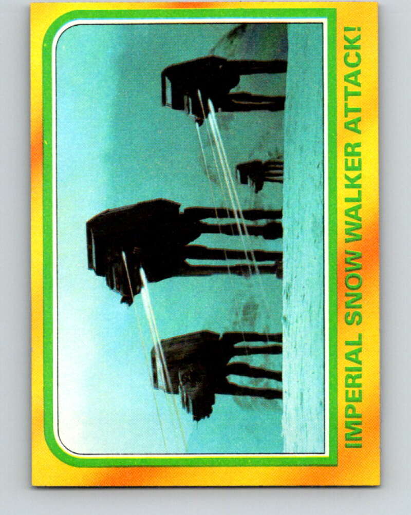 1980 Topps The Empire Strikes Back #333 Imperial Snow Walker Attack! V43971