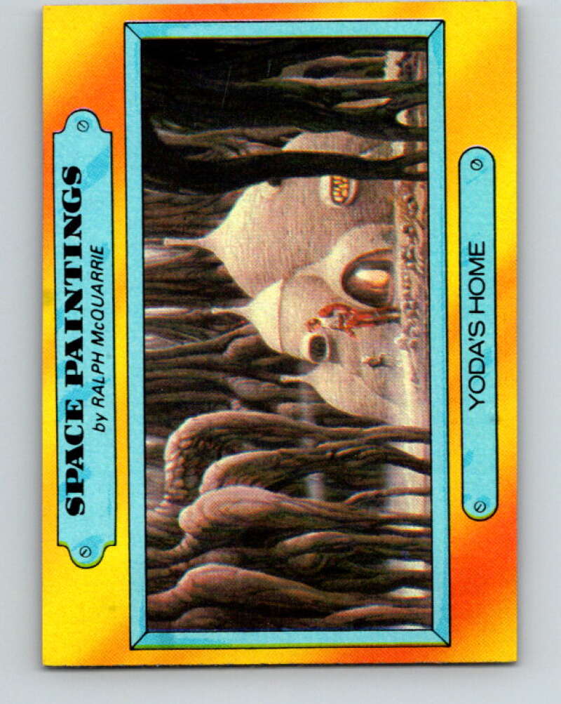 1980 Topps The Empire Strikes Back #343 Yoda's Home V44021