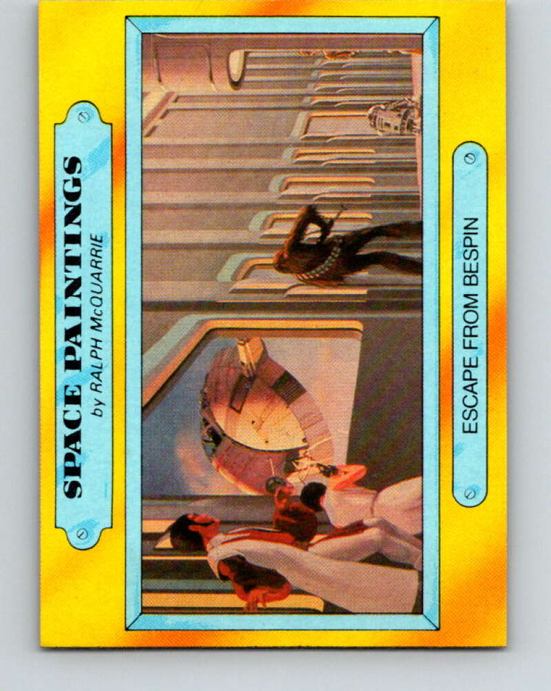 1980 Topps The Empire Strikes Back #344 Escape from Bespin V44027
