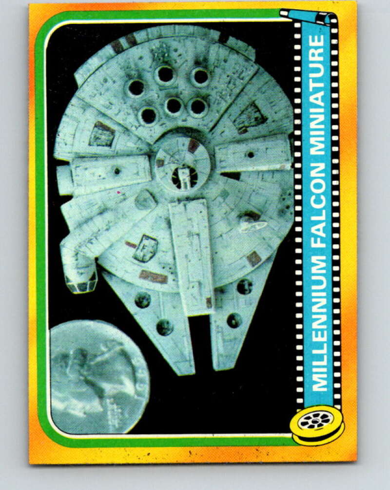1980 Topps The Empire Strikes Back #349 Millennium Falcon Miniature V44050