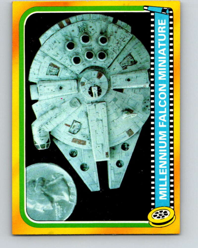 1980 Topps The Empire Strikes Back #349 Millennium Falcon Miniature V44051