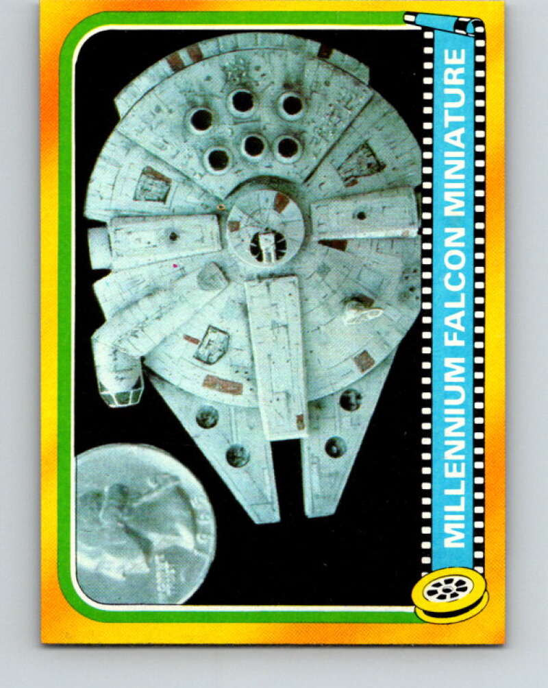 1980 Topps The Empire Strikes Back #349 Millennium Falcon Miniature V44052