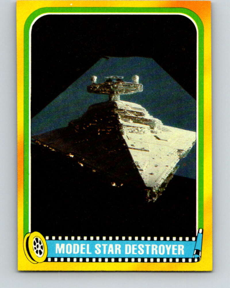 1980 Topps The Empire Strikes Back #351 Star Destroyer Model V44059